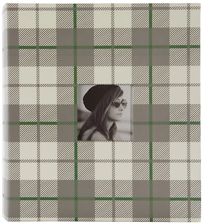 Pinnacle Frames Magnetic Tartan Full Frame Photo Album