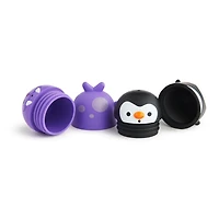 Munchkin CleanSqueeze™ Jouet de bain anti-moisissure Squirts, pingouin/morse, paquet de 2