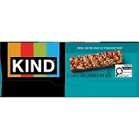 KIND Barre aux Noix, Sel de Mer et Chocolat Noir, 40 g, 12 Barres