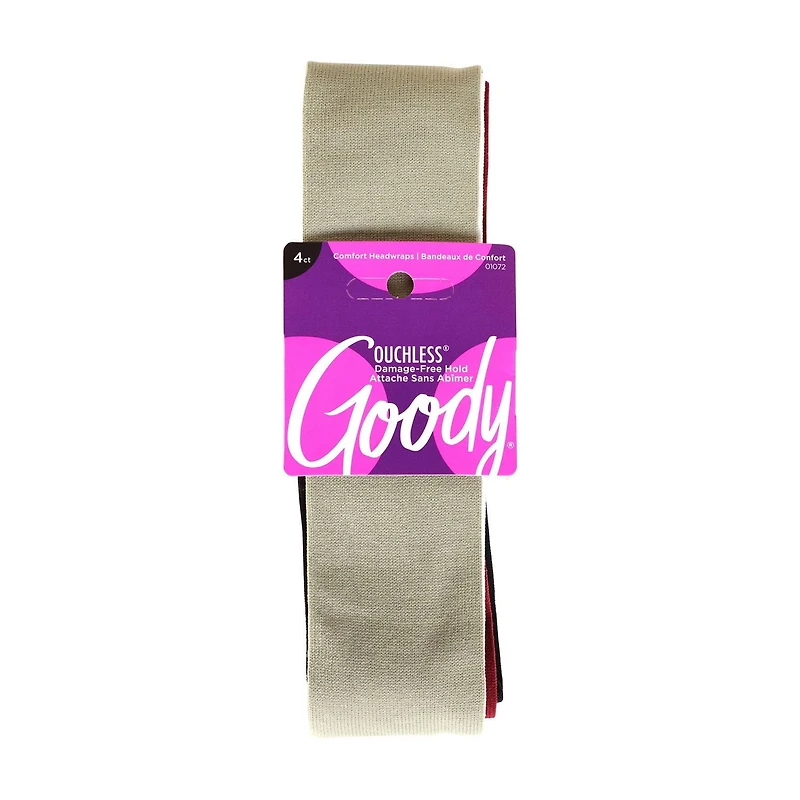 Goody Serre-tête doux tout confort Ouchless® 4 pièces