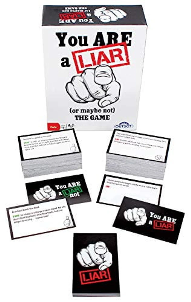 Jeu de fête « You are a Liar » d'Outset Media - Version anglaise