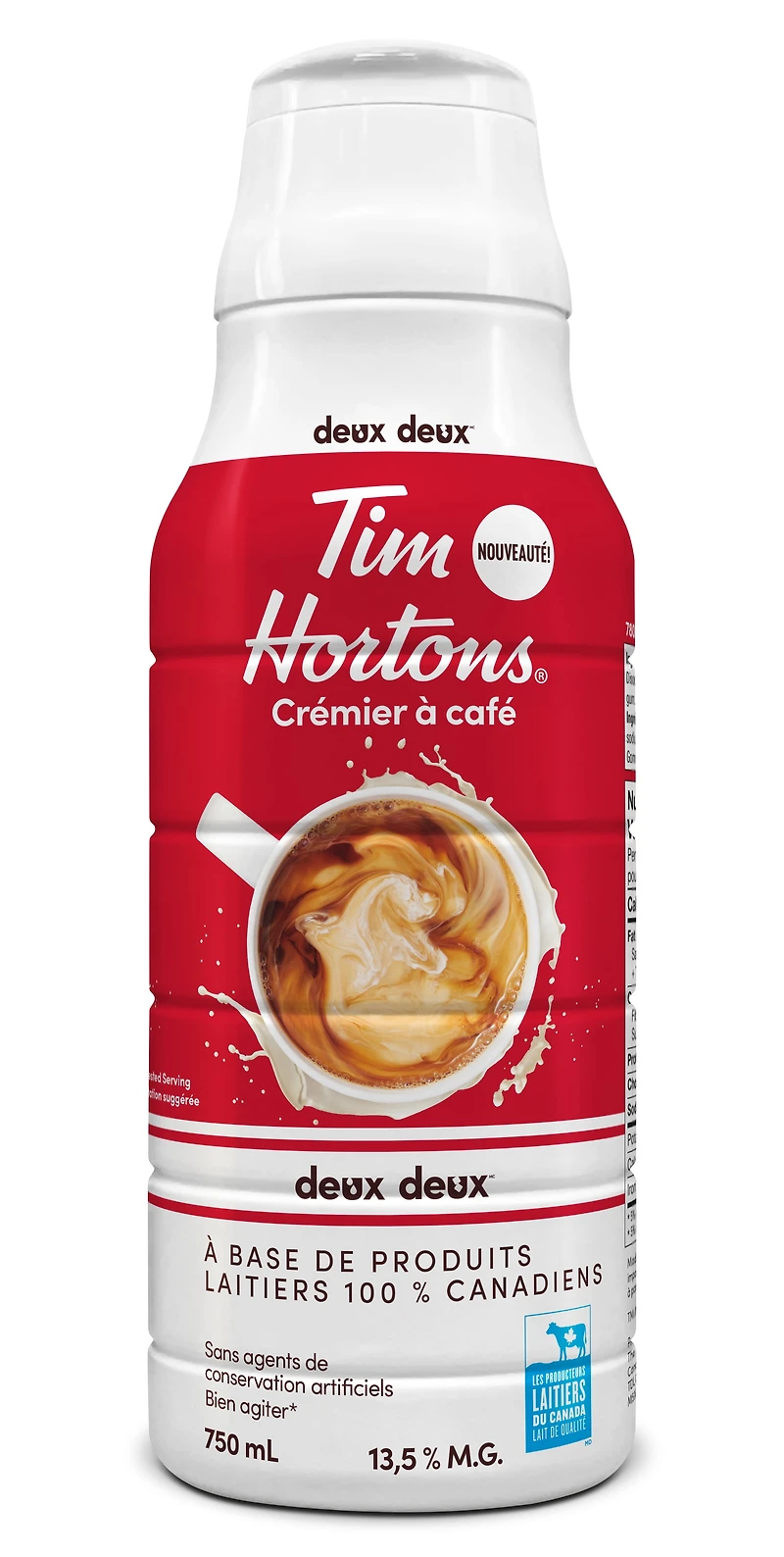 TIM HORTONS TH CRÈME DOUBLE DBL TIM HORTONS TH CRÈME DOUBLE DBL