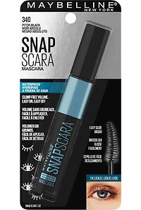 Snapscara Mascara, Bold Brown, Not flaky