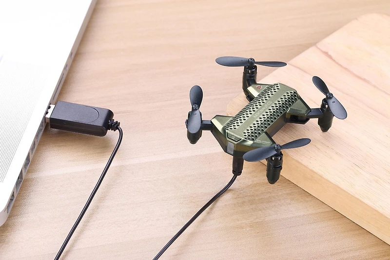 Voyage Aeronautics VA-2080 Micro Drone Pliable Ultra Compact- Vert
