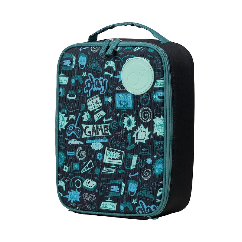 b.box - Flexi Insulated Lunch Bag insulated lunchbag kid toddler school lunch food cooler flexible machine washable carry handle zip eco-friendly practical sustainable recycled easy clean BPA free Pht