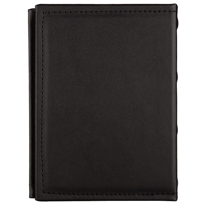 Pinnacle Frames 1-up White Balance Black Photo Album, 40 Pages and 80 photo pockets