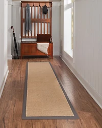 Tapis de couloir Athena liège et ardoise 2  pi 6 po x 8 pi