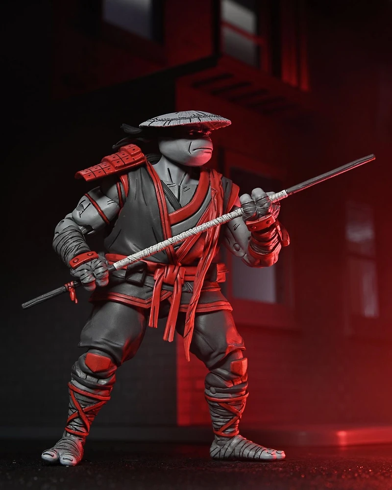 NECA Teenage Mutant Ninja Turtles Nightwatcher: Donatello Action Figure with Extra Hands and Bo Staff (7")