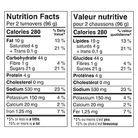 Pillsbury Flaky Turnovers Real Apple, 383 g