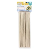 TINY HANDS Wooden Craft Sticks, 30 pcs, Real Wood, 19.8cm x 2.46cm, Age 3+, Kids, Crafts, WOODSTK 20CM 30PCS