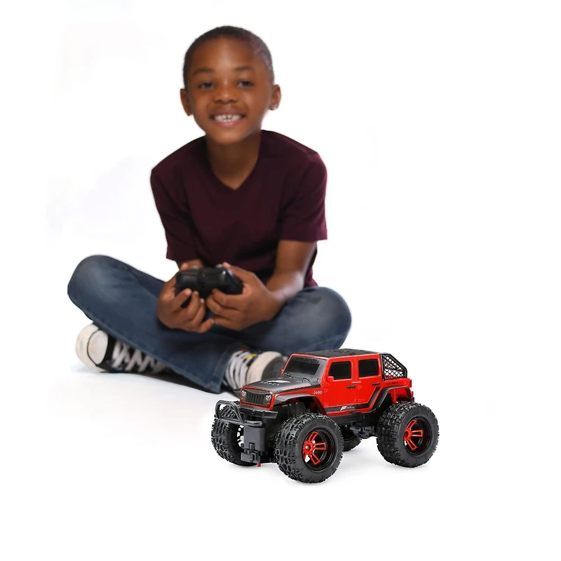 New Bright 1/16 Scale Radio Commandée Forza Jeep Wrangler 4x4 à l'échelle 1/16 1/16 RC FORZA JEEP WRANGLER