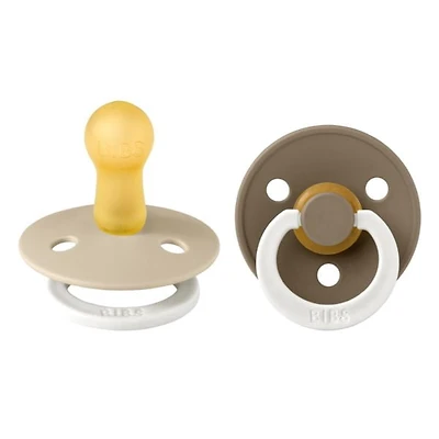 BIBS Pacifiers | 2-Pack | Sage Colour | Size 0-6 Months