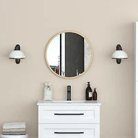 A&E Bain et Douche Brewery Or 24 Miroir