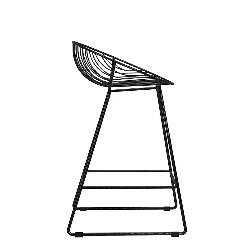 Tabouret de comptoir en treillis métallique Ellis CosmoLiving