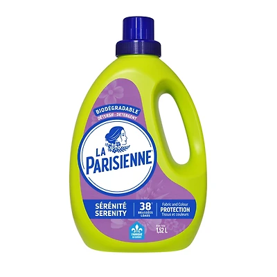 La Parisienne Liquid Detergent, Serenity, 1.52L, 38 Wash Loads