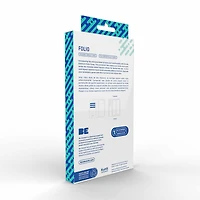 Blu Element Étui Folio en Simili Cuir avec TPU Gelskin pour iPhone 16, Noir Étui folio pour iPhone 16