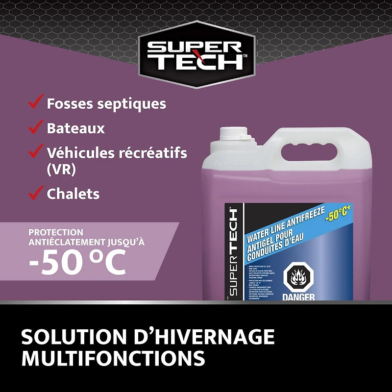 Supertech - Water Line Antifreeze, -50°C, 9.46 L