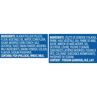 BlueWater Seafoods Breaded Fish Sandwich, Wild Caught Alaskan Pollock, Frozen, 8 Count, 519 g Package, Breaded Alaskan pollock fish sandwich fillets