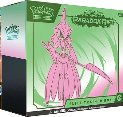 Pokemon TCG: SV4 Paradox Rift Elite Trainer Box - Iron Valiant