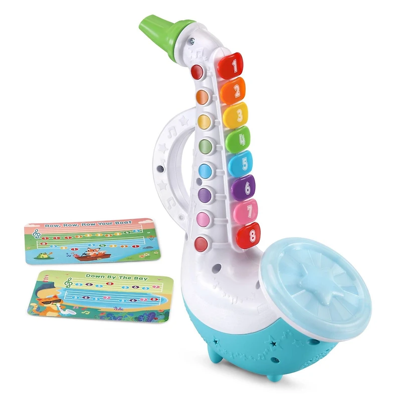 LeapFrog Saxophone Lumi magique - Jouet saxophone pour enfants - Version anglaise 18+ Mois