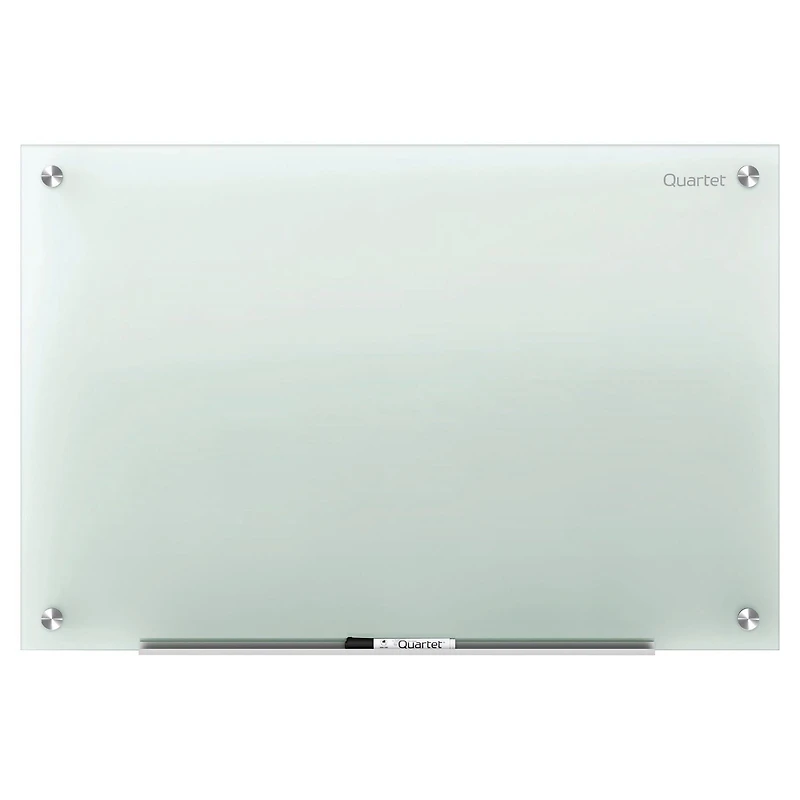 Quartet® Infinity™ Glass Dry-Erase Board, Frosted (Non-Magnetic), 2′ x 1.5′
