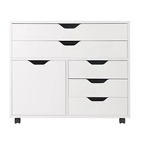 Halifax 3 section cabinet - White