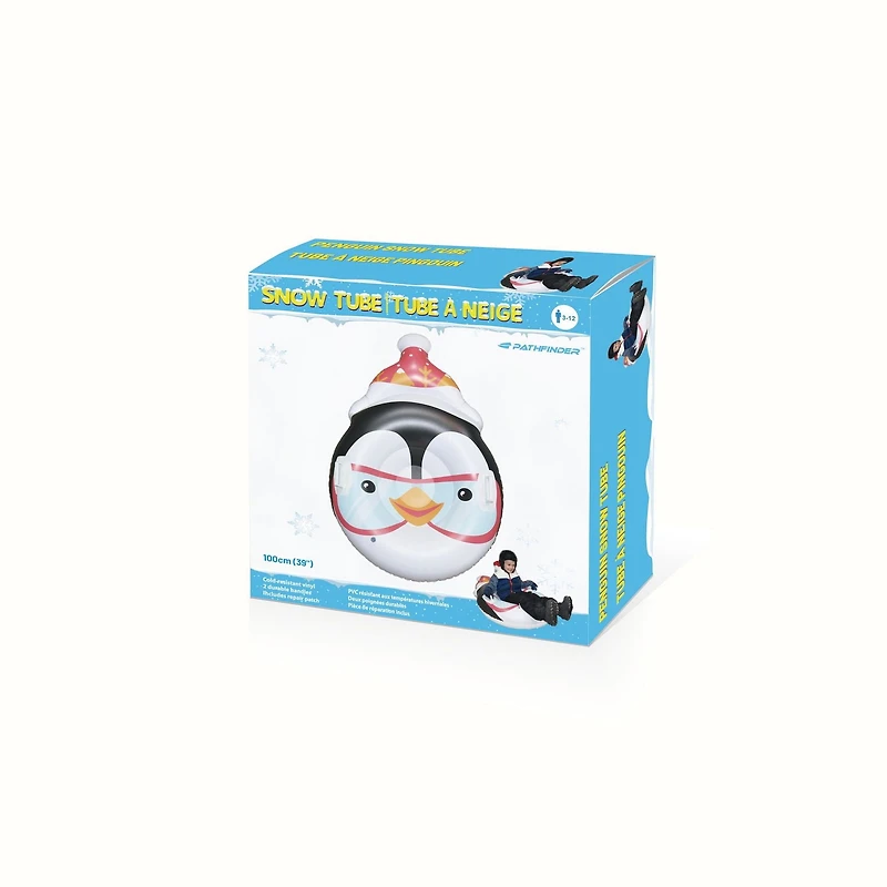 Pathfinder tube à neige gonflable pingouin, 39 po