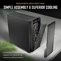 Antec P20CE - Tour Centrale - Atex Étendu - Pas d'Alimentation - USB/Audio