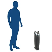 GermGuardian Air Purifier AC5000BCA 4-in-1 with True HEPA UV-C & Odour Reduction