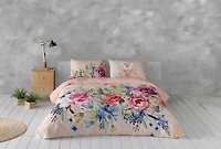 Gouchee Home Chiba Floral Print Cotton Duvet Cover Set
