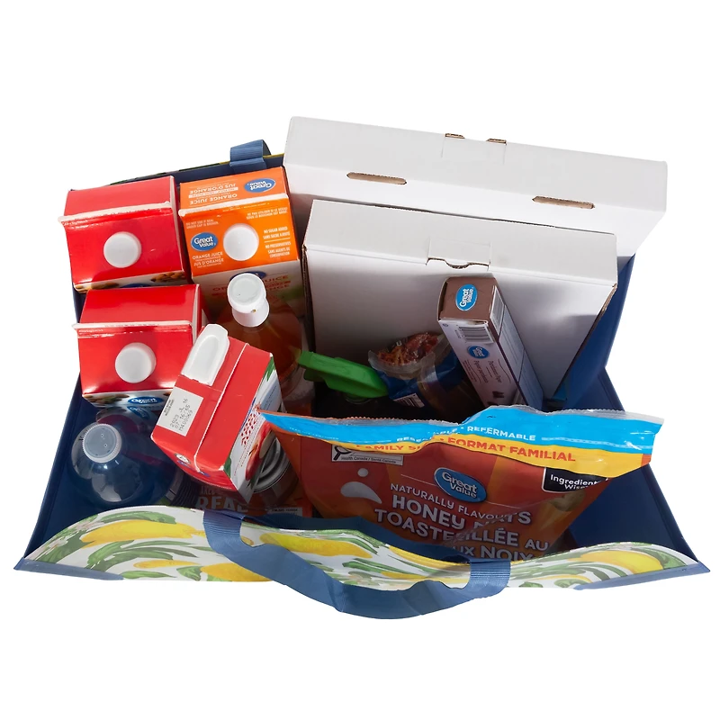 Sac d'Épicerie Réutilisable à grande capacité, Sac à Provisions Réutilisable à Doubles Poignées