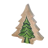 Wood Carved Tree With Insert(Small)