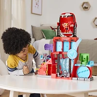 Marvel Iron Man and his Awesome Friends QG d'Iron Man, coffret électronique pour filles et garçons