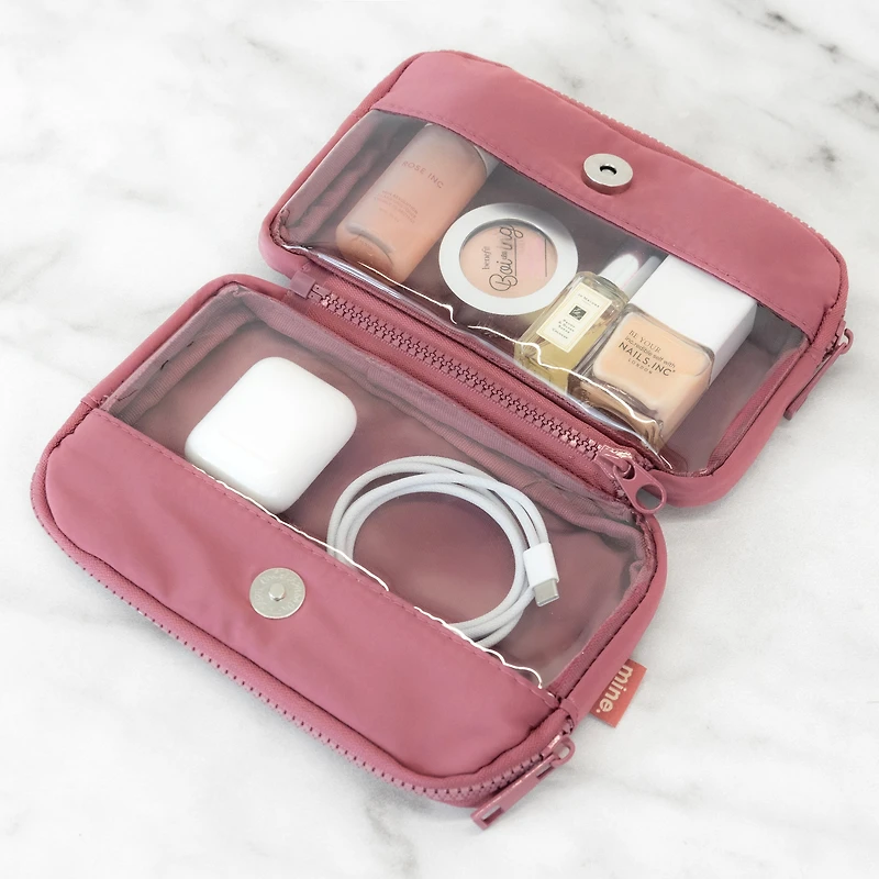 Mine, Double Detachable Pouch, Blush