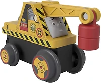 Kevin la grue Thomas et ses amis Piste en bois, véhicule jouet à pousser fabriqué à partir de bois provenant de sources durables