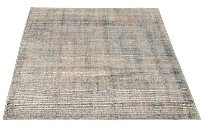 ECARPETGALLERY Tapis Métier Main pour Salon, Salle à Manger et Chambre à Coucher Contemporain Collection Galleria 5'3" x 7'3" en Gris