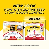 Tidy Cats Poids Plume 24/7 Performance Multichat, Litière Agglomérante pour Chats 5,44 kg 5,44 kg
