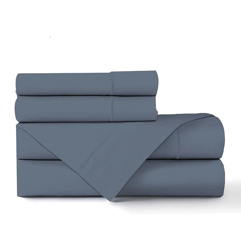 Ensembles de draps en coton biologique certifié 500 fils Johnson Home