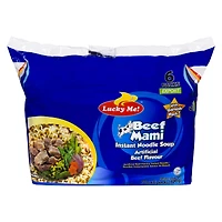 Lucky Me Beef Mami Artificial Beef Flavour Instant Noodles Soup
