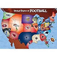 Masterpieces Puzzle Company NFL - League Map 500 Piece Jigsaw Puzzle