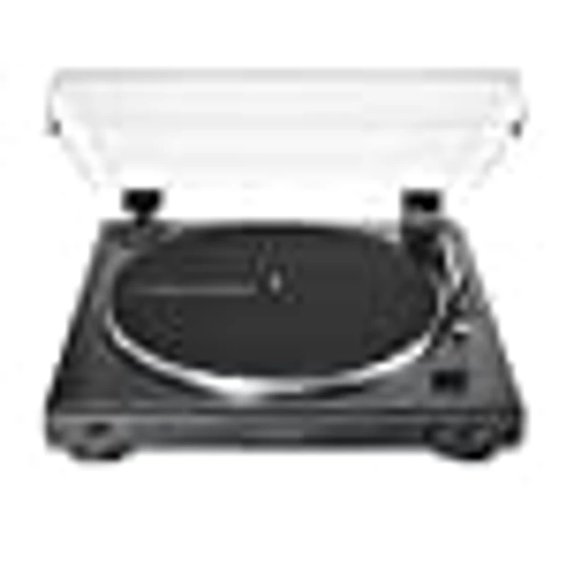 Audio-Technica AT-LP60XBT-USB-BK Fully Automatic Wireless Belt-Drive USB and Analog Turntable – Black