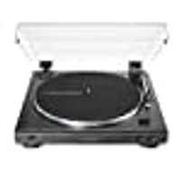 Audio-Technica AT-LP60XBT-USB-BK Fully Automatic Wireless Belt-Drive USB and Analog Turntable – Black