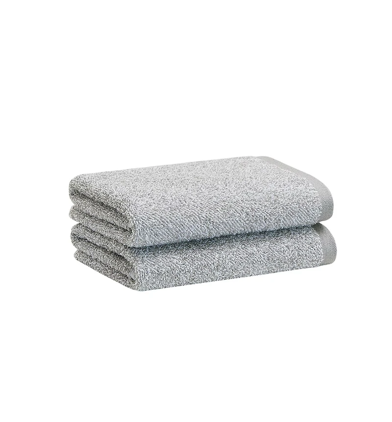 Essuie-mains Chaps pour salle de bain - Serviette en coton filé anneau