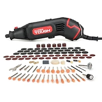 Outil rotatif filaire Hyper résistant de 1,5 A, vitesse variable avec 105 accessoires rotatifs et étui de rangement, état neuf, 120 V HYPER TOUGH 1.5AMP 106 juegos de herramientas giratorias