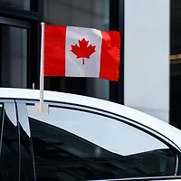 2 Pack Canada Car Flags – 11.3" x 19.5"