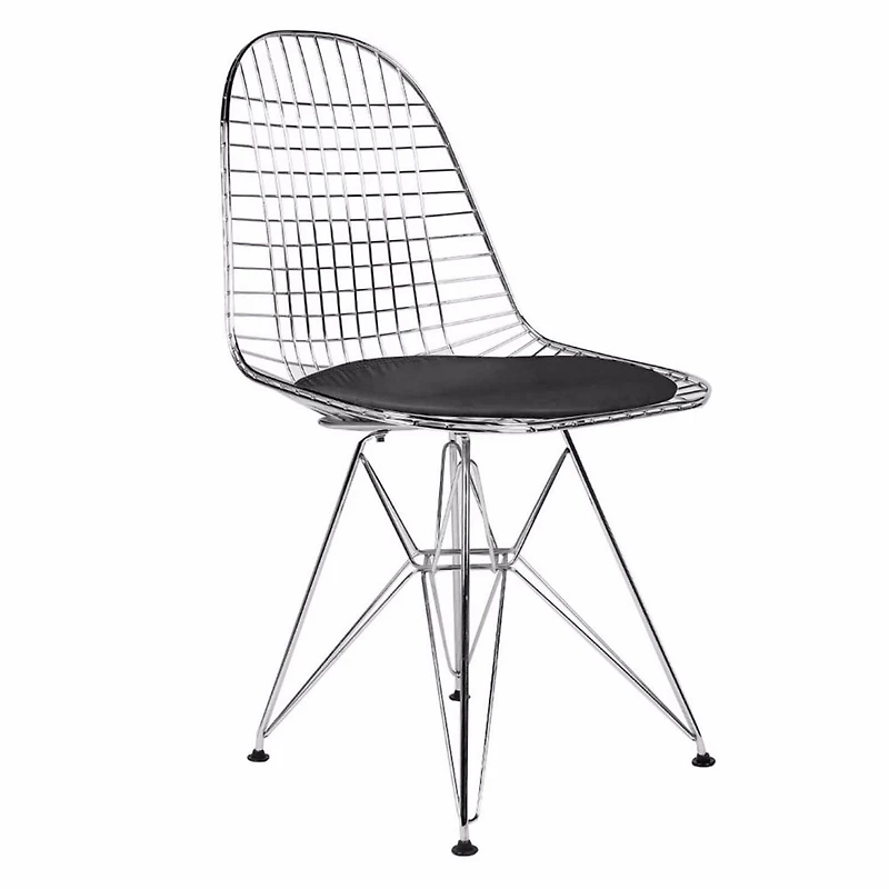 Chaise Lexmod de Nicer Furniture à motif de tour