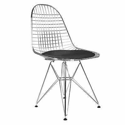 Chaise Lexmod de Nicer Furniture à motif de tour