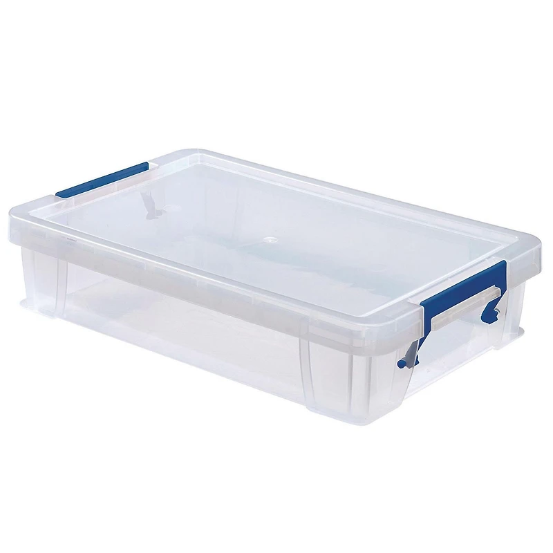 Boîte de rangement en plastique Bankers Box de 5,5L Documents au format lettre
