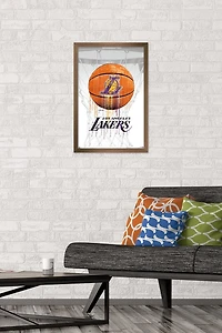 NBA Los Angeles Lakers - Drip Ball 20 Wall Poster