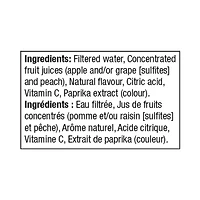 Boîtes de jus de pêche 8 x 200 ML